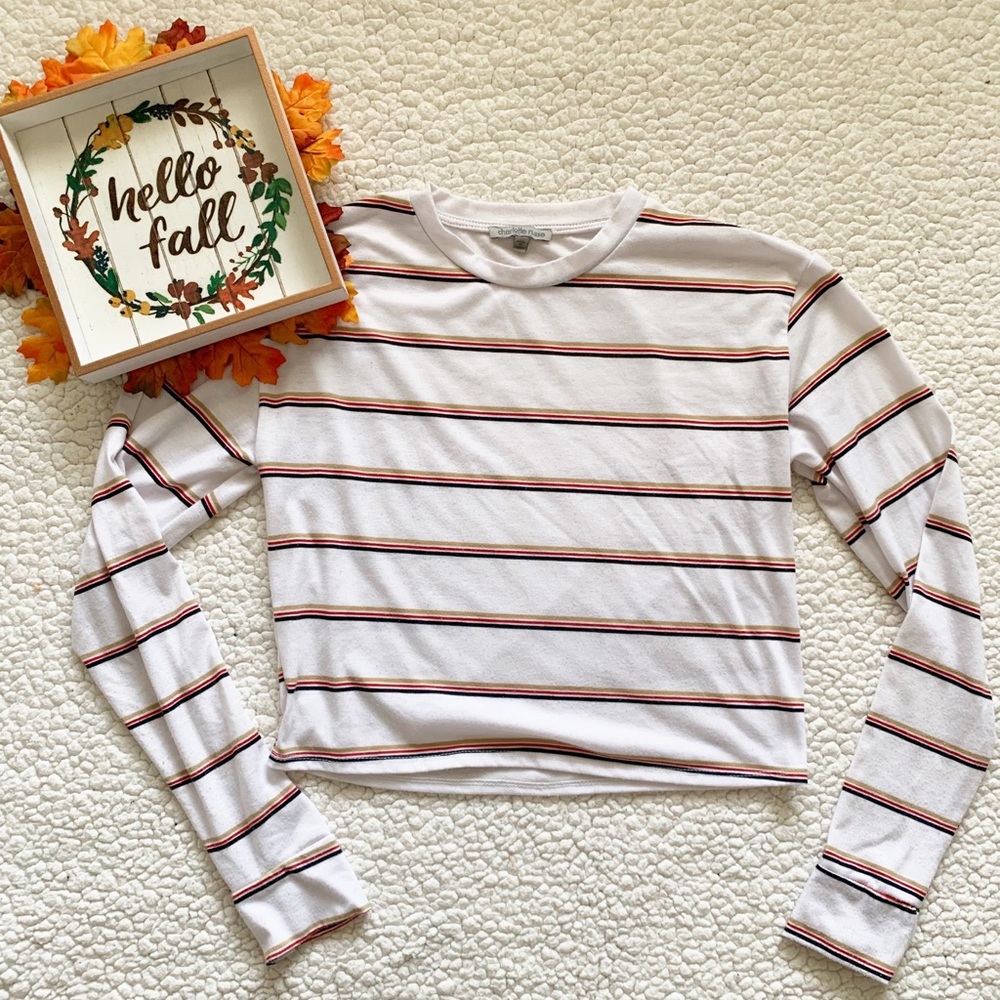 Long sleeve crop top